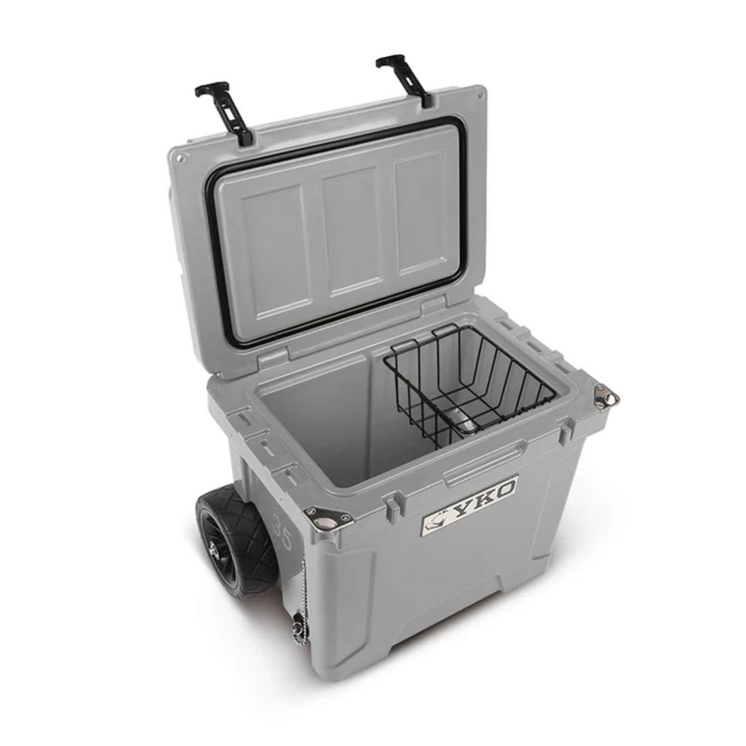 Yukon Outfitters 35qt Party Wagon Wheeled Cooler - Grey